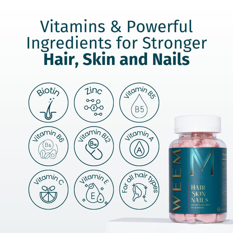 Biotin Skin, Hair, Nails Gummies