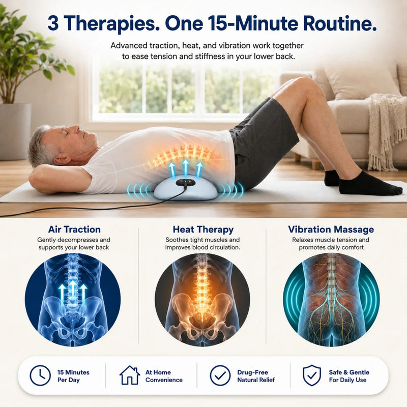 Original Therava™ 3-in-1 Back Massager