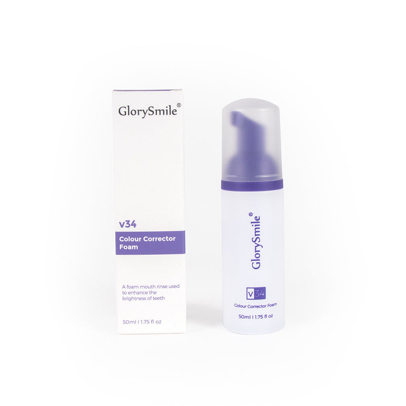 Teeth Whitening Toothpaste Purple Mousse
