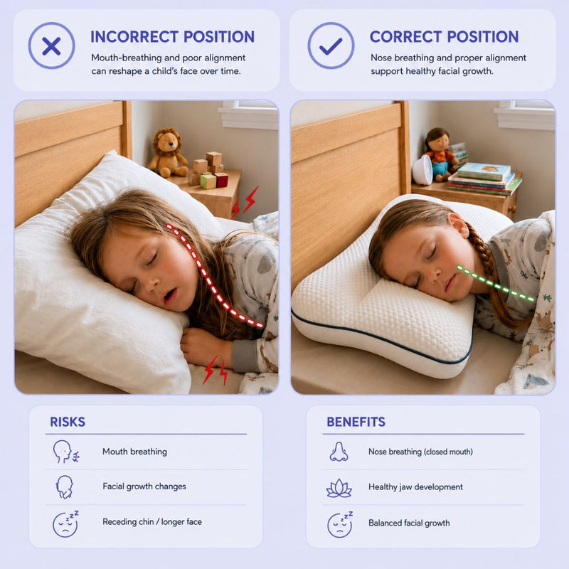 Children Spinal Support Partition Pillow