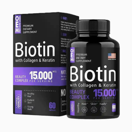 Biotin Multivitamin Dietary Supplement Capsule