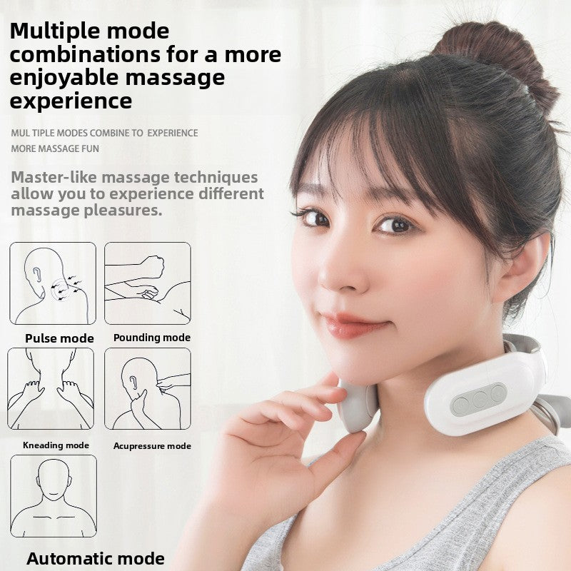 Multifunctional Pulse Heat Neck Massager