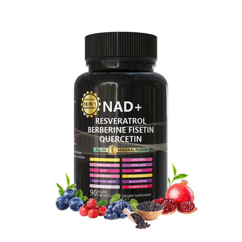 NAD+ Berberine Dietary Supplement Capsules
