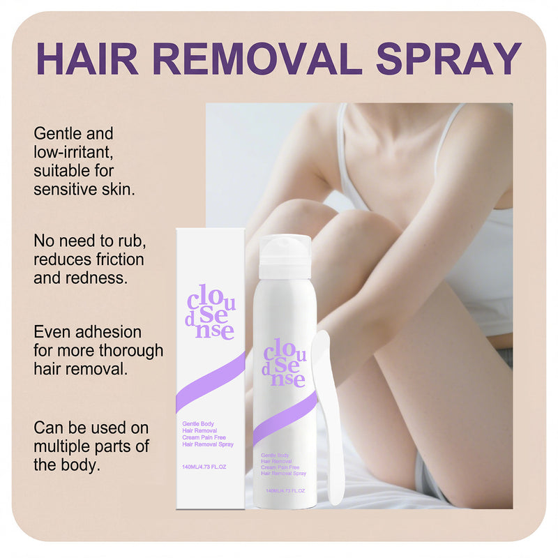 Gentle Hair Removal Body Spray