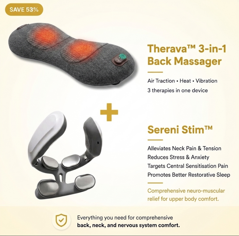 Therava™ 3-in-1 Back Massager