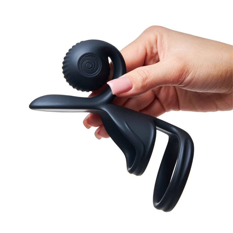 Snail Locking Couple Vibration Ring