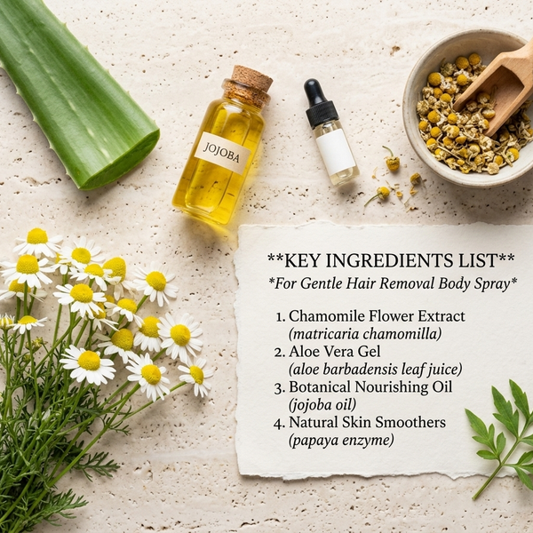 Ingredients flat lay