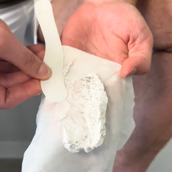 Customer using Gentle Hair Removal Spray