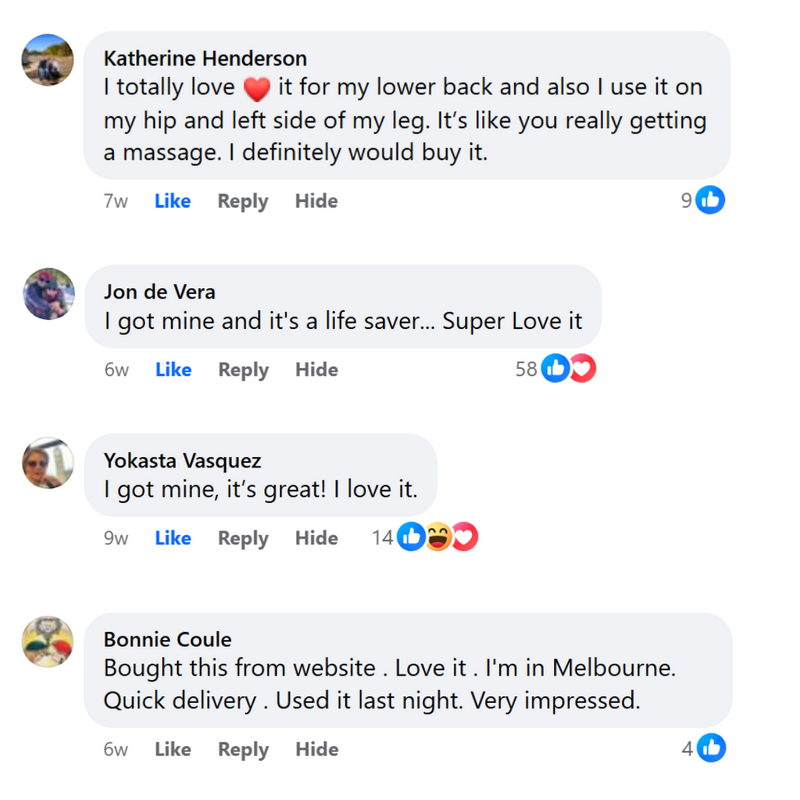 Customer Review Screenshot