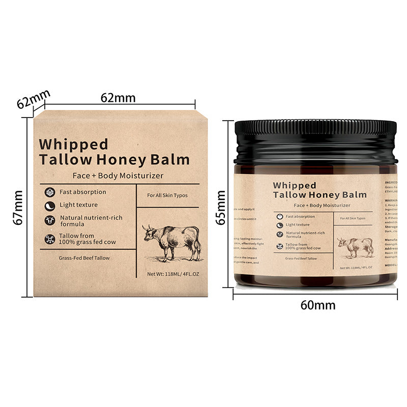 Whipped Tallow Honey Balm Skin Care