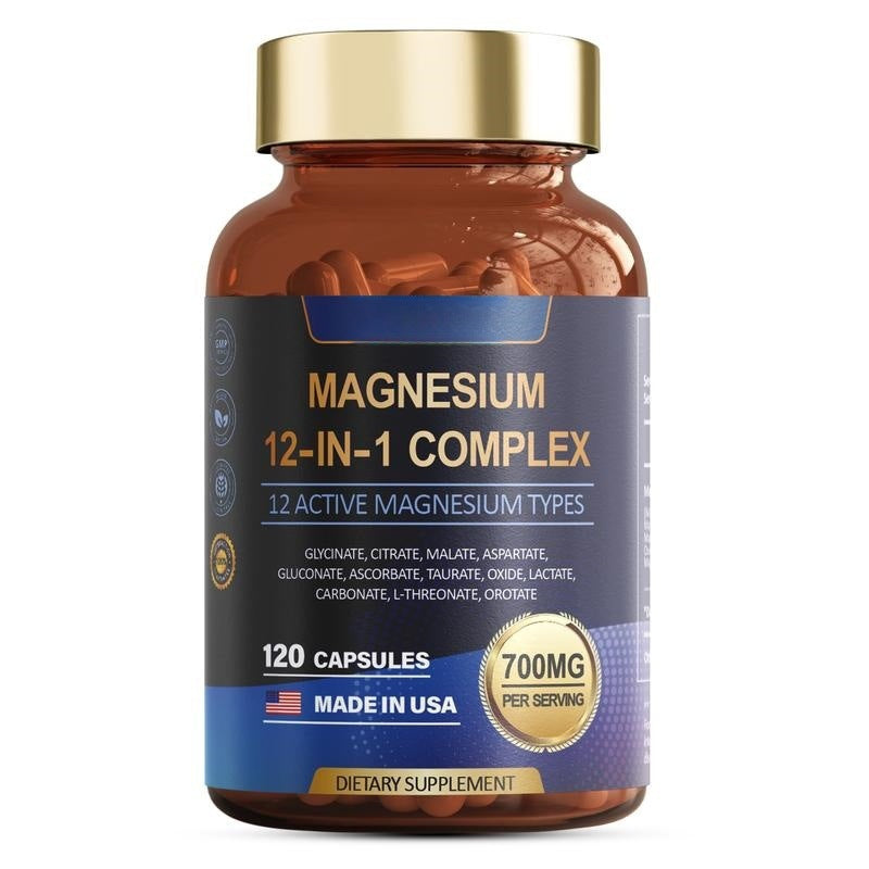 Magnesium Glycinate 12 in 1 Capsules