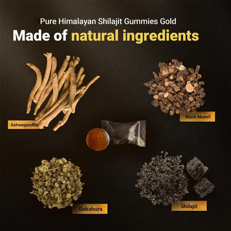 Shilajit 60 Gummies