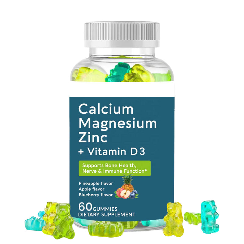Calcium Magnesium Zinc + D3 Gummies