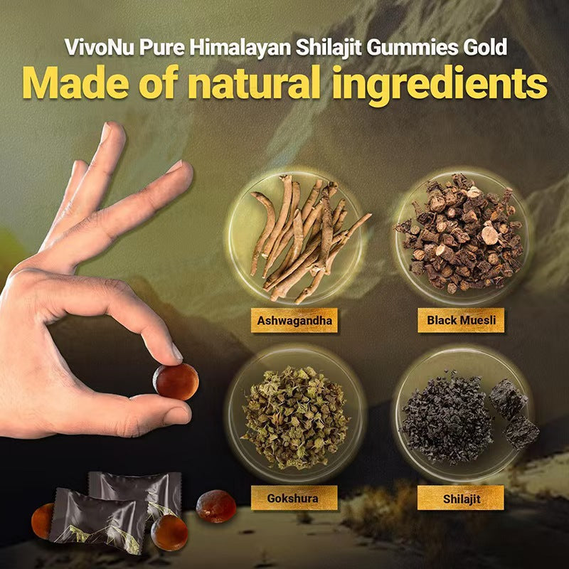 Shilajit 60 Gummies