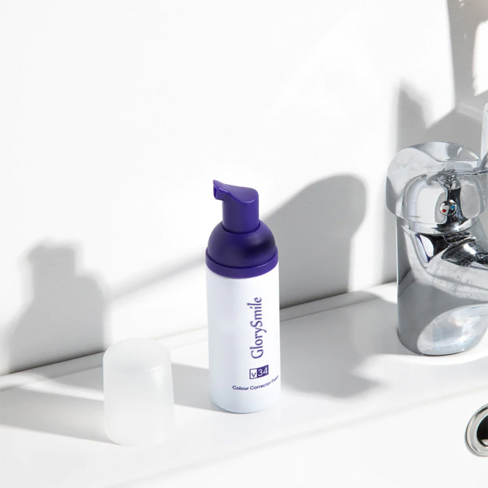Teeth Whitening Toothpaste Purple Mousse