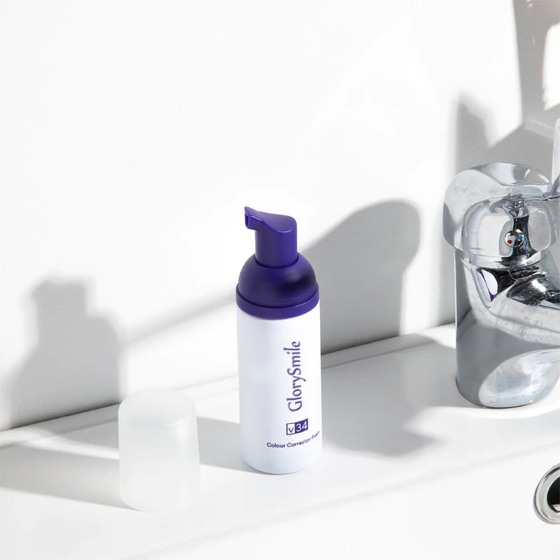 Teeth Whitening Toothpaste Purple Mousse