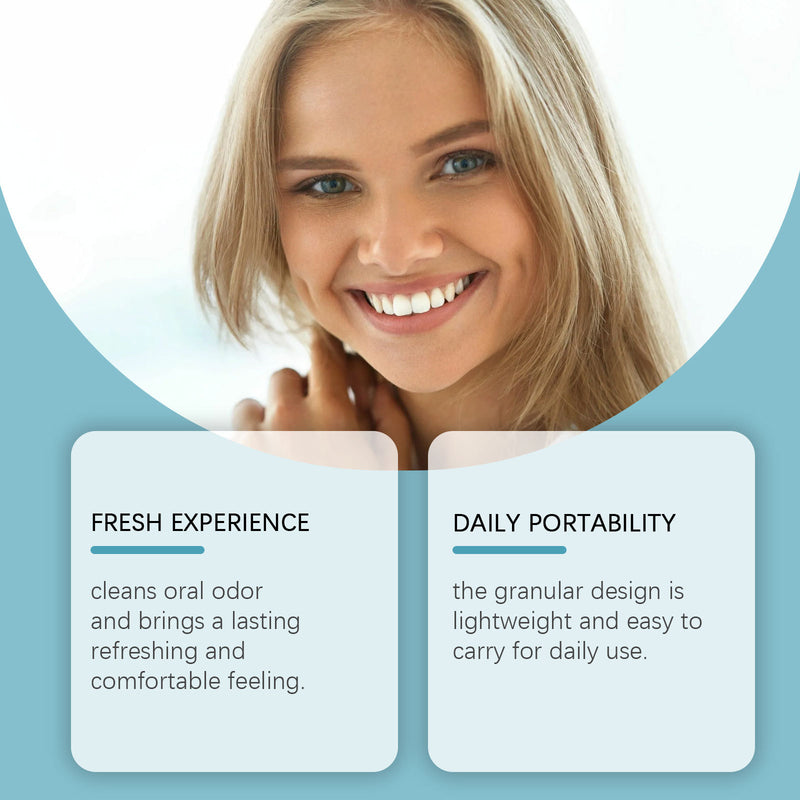 Oralhoe Mint Mouthwash Tablets for Teeth Cleaning and Fresh Breath