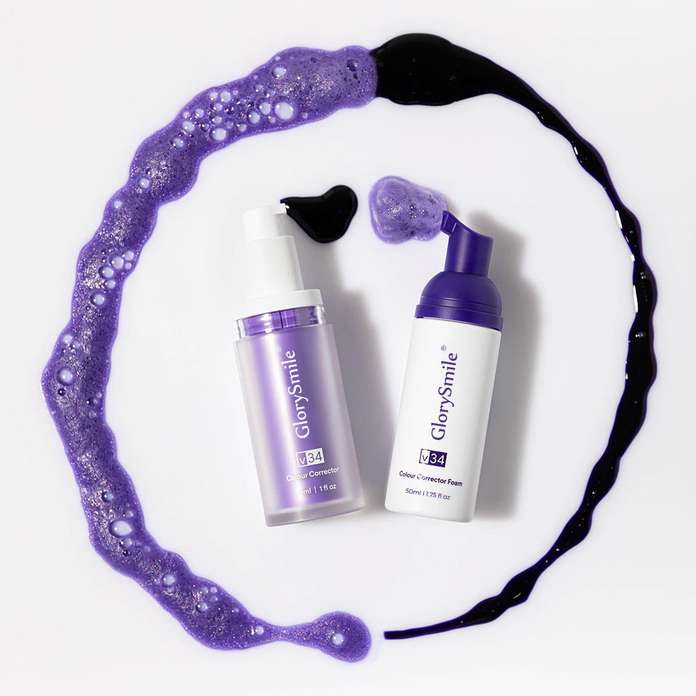 Teeth Whitening Toothpaste Purple Mousse